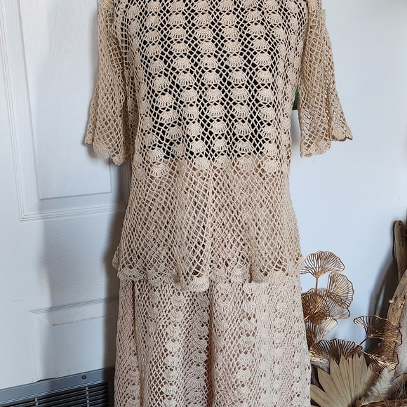 Vintage 50s 60s crochet two-piece set - Picture 6 of 7